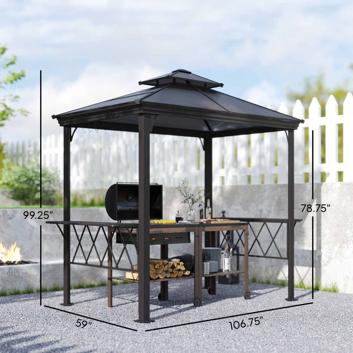 Portable Charcoal Grill /BBQ Grill ( Amazon Shipping)(Prohibited by WalMart)